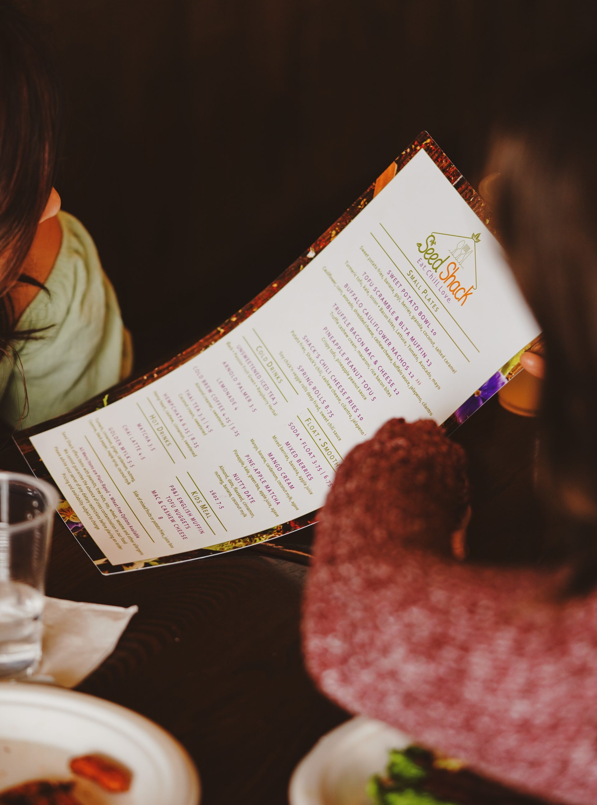 A menu made to surprise