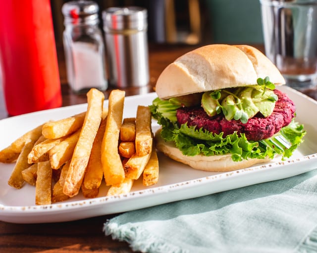 Beet Burger.
