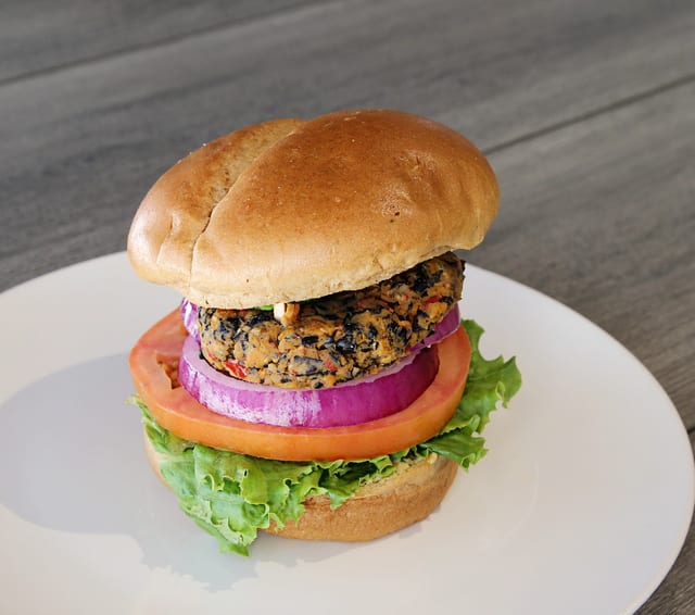 Black Bean Burger.