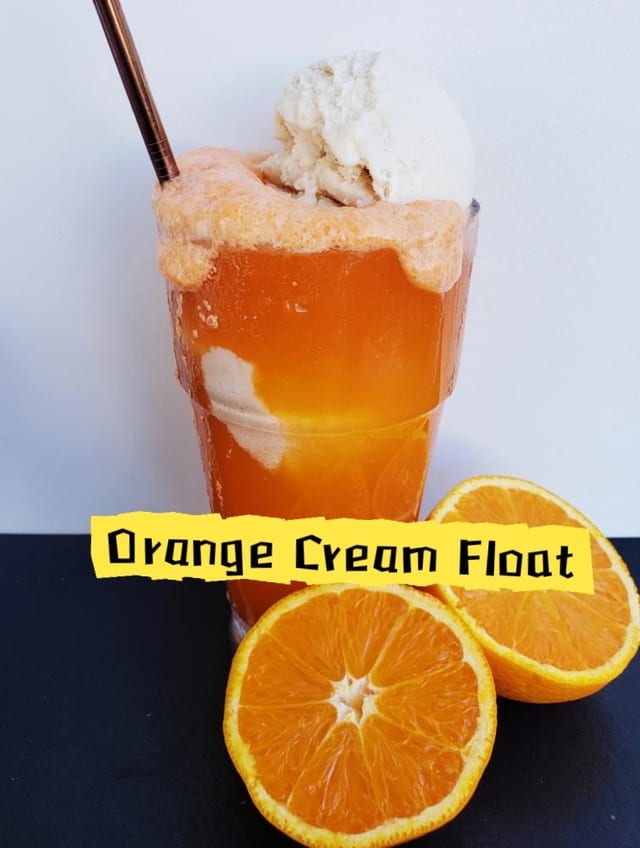 Orange Cream Float.