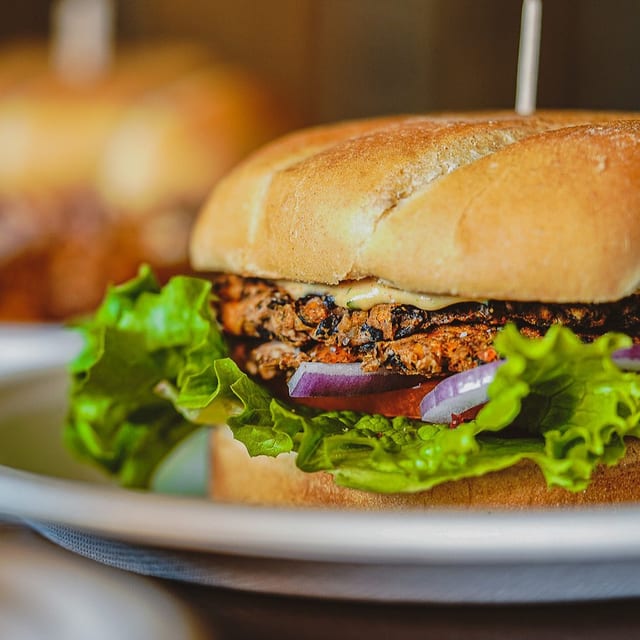Black Bean Burger.