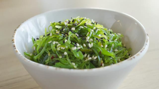 Wakame Seaweed Salad.